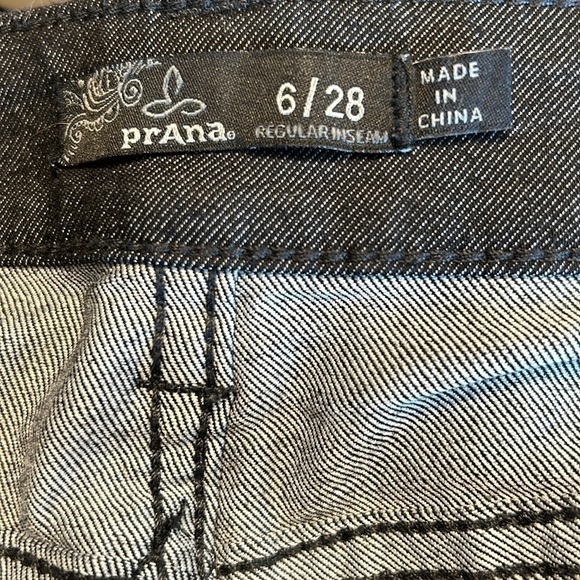 Prana Kayla Skinny Mid‎ Rise Jeans Black - Picture 3 of 6